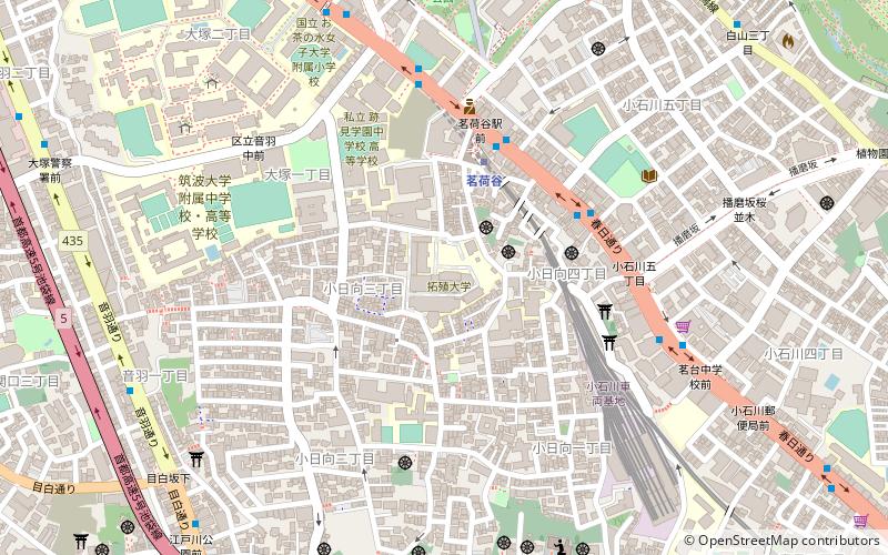 Takushoku University location map