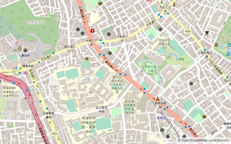 Ochanomizu University location map