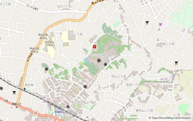 Hokekyō-ji location map
