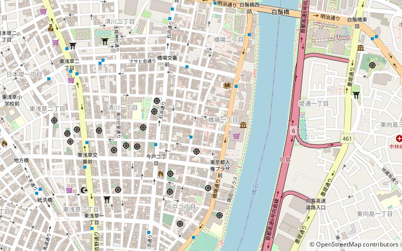 Tokiwayama stable location map