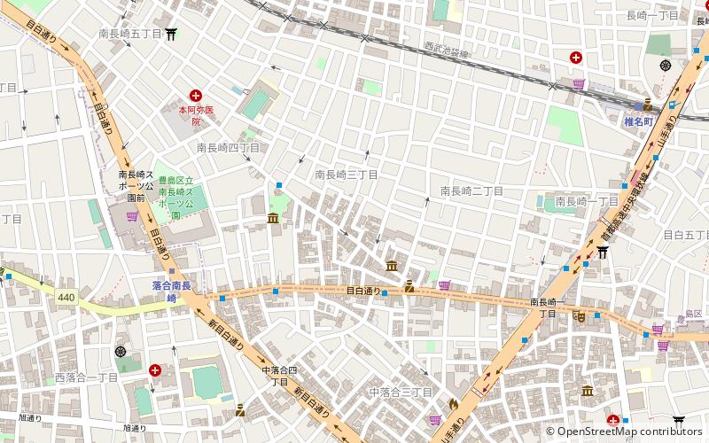 Tokiwa-sō location map