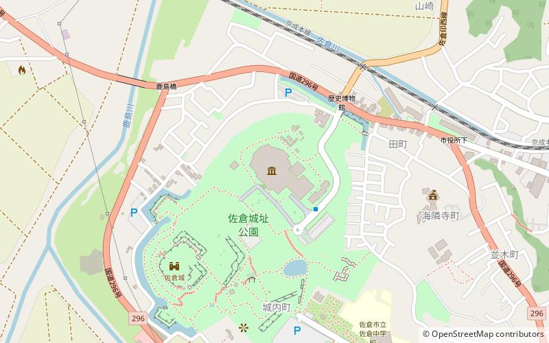 Nationalmuseum der japanischen Geschichte location map