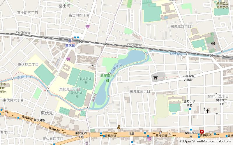 Musashiseki Park location map