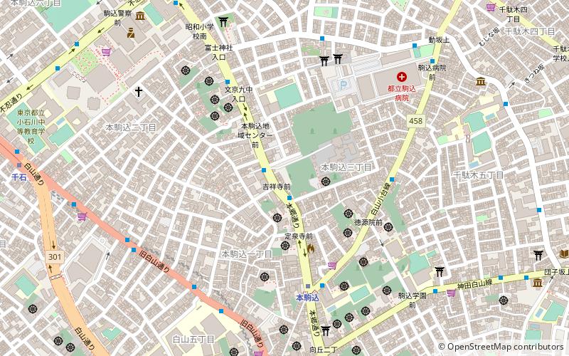 Kisshō-ji location map
