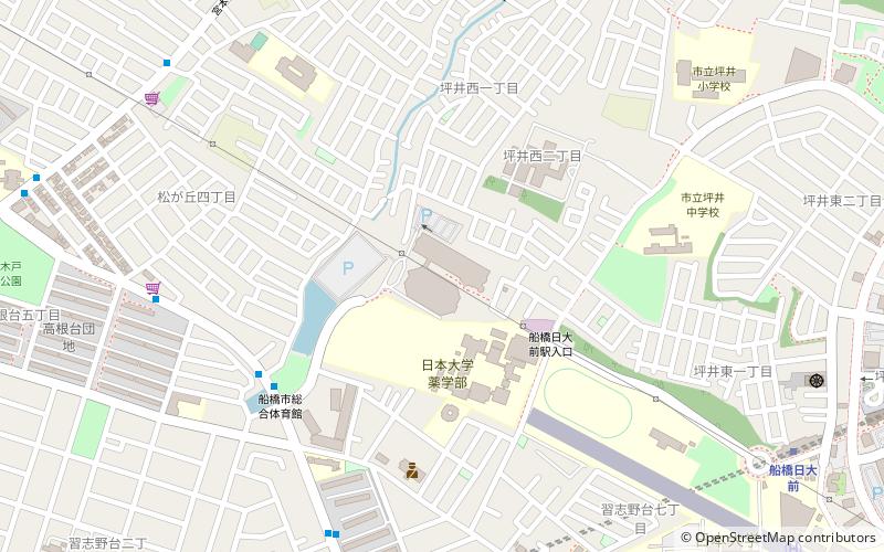 Funabashi Arena location map
