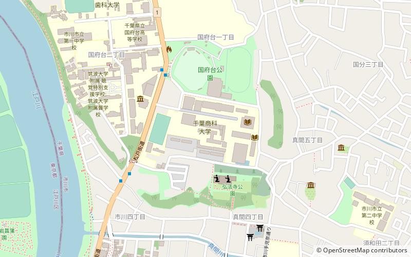 Chiba University of Commerce location map