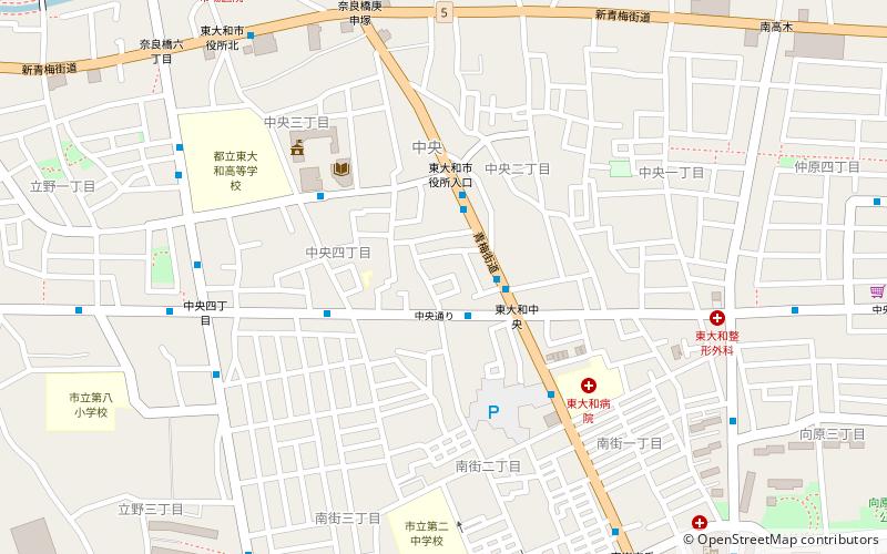 Higashiyamato location map
