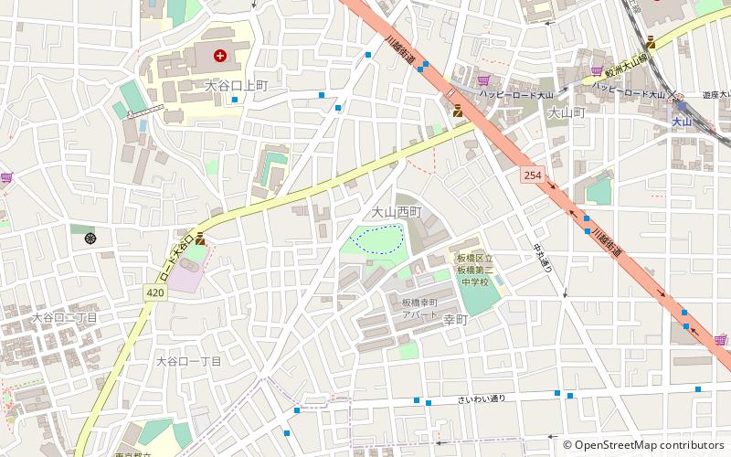 Itabashi Traffic Park location map