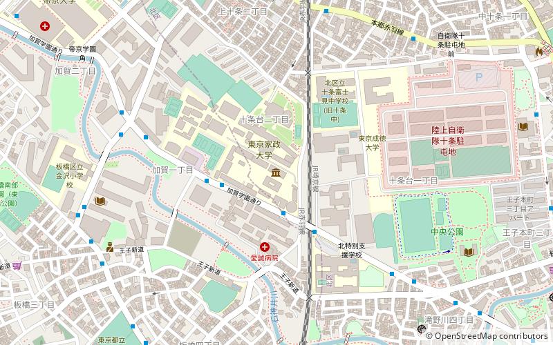 Tokyo Kasei University location map