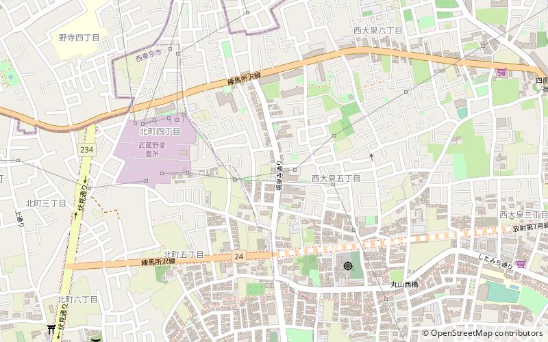 nishioizumi nishitokyo location map