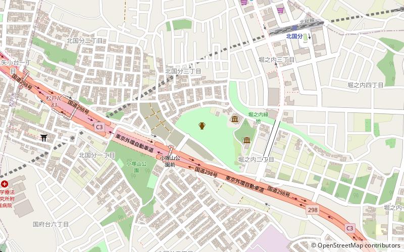 Horinouchi Shell Mound location map