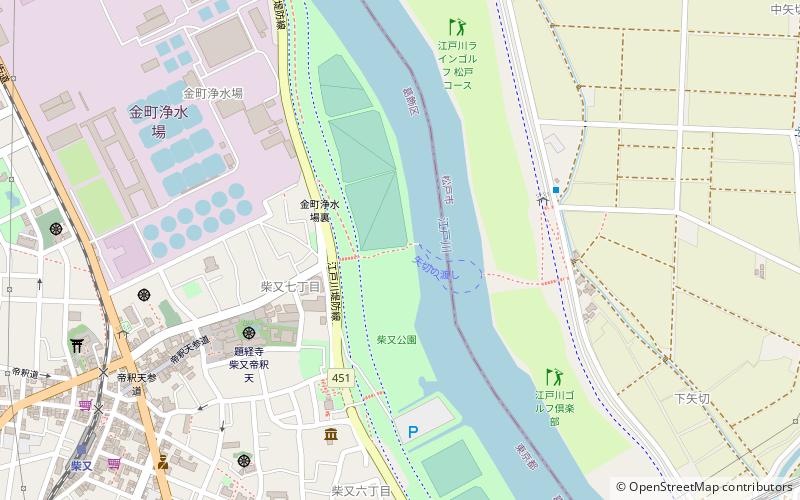 yagiri no watashi ferry matsudo location map