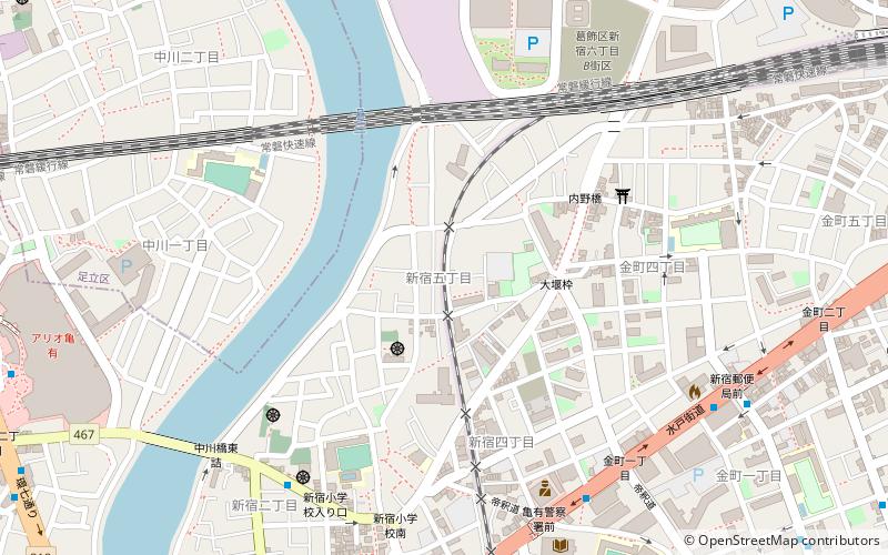 Niijuku location map