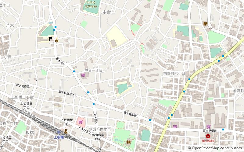 Itabashi location map