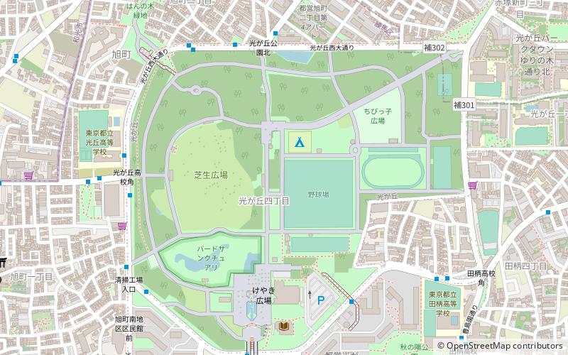 Hikarigaoka Park location map
