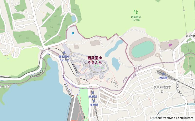 Seibuen Yuenchi location map