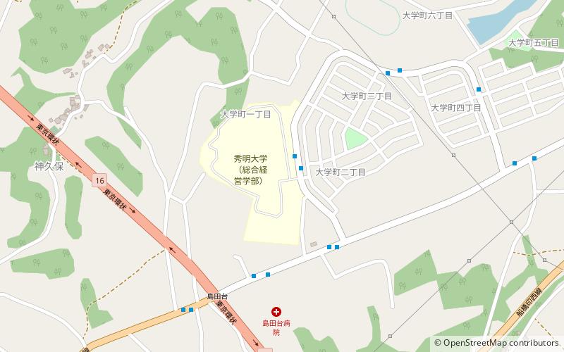 Shumei University location map