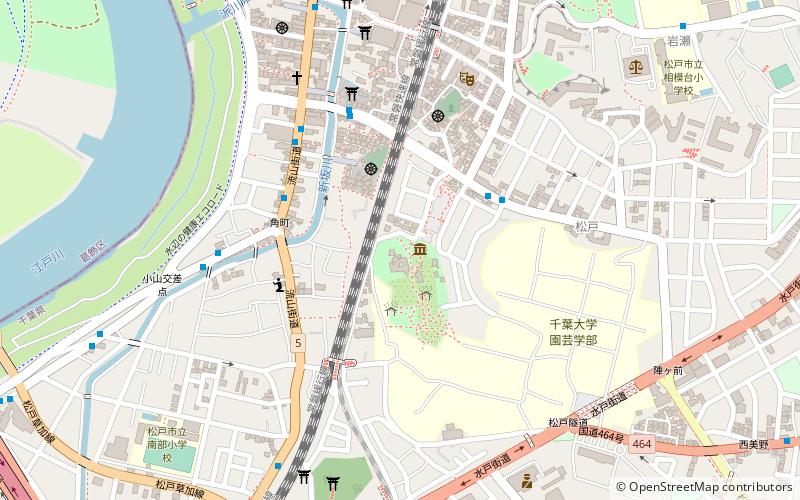 hu ding li shi guan matsudo location map
