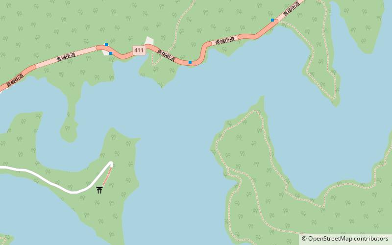 Lake Okutama location map