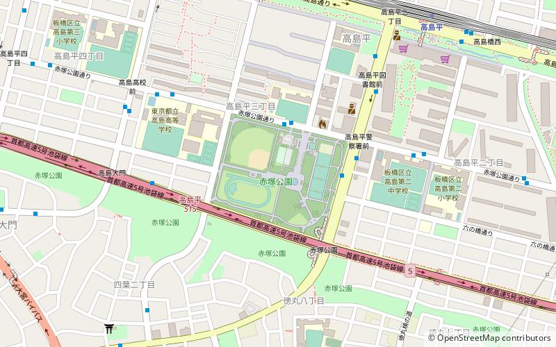 Akatsuka Park location map