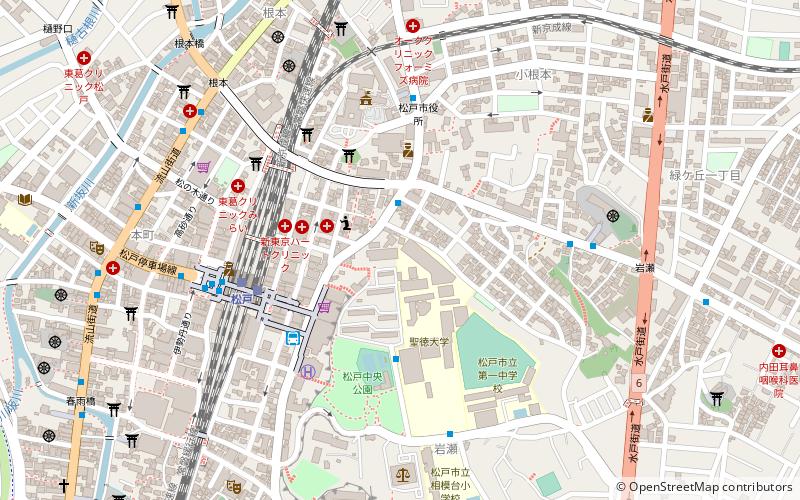 Seitoku University location map