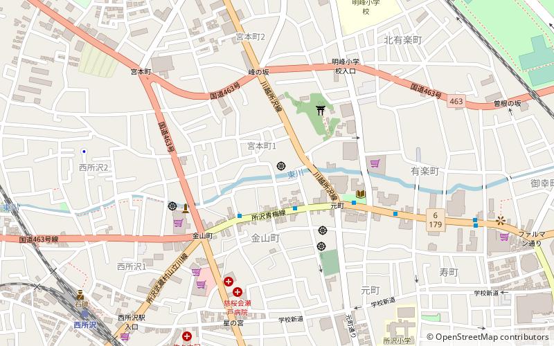 Shinko-ji location map
