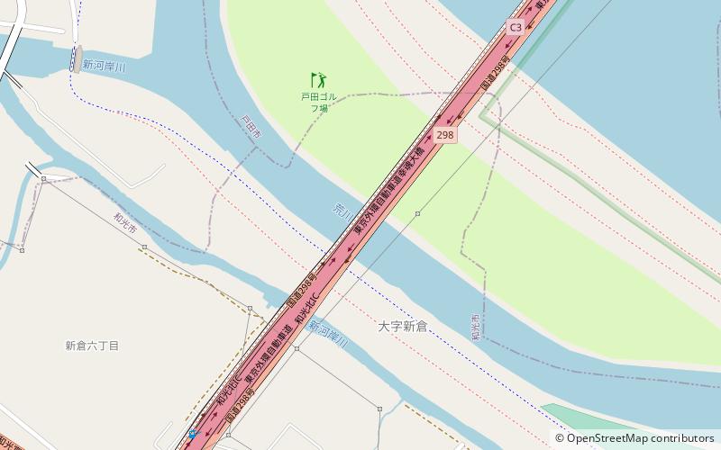 Sakitama Bridge location map