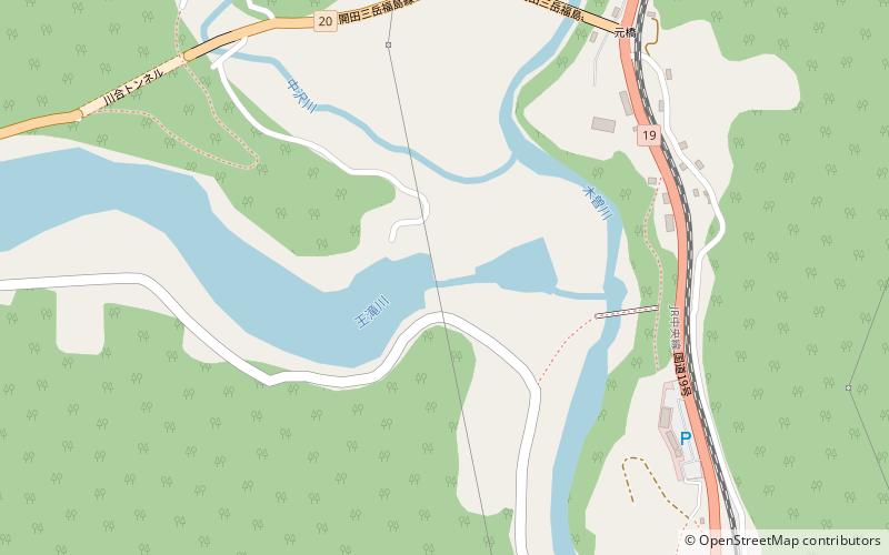 Kiso Dam location map