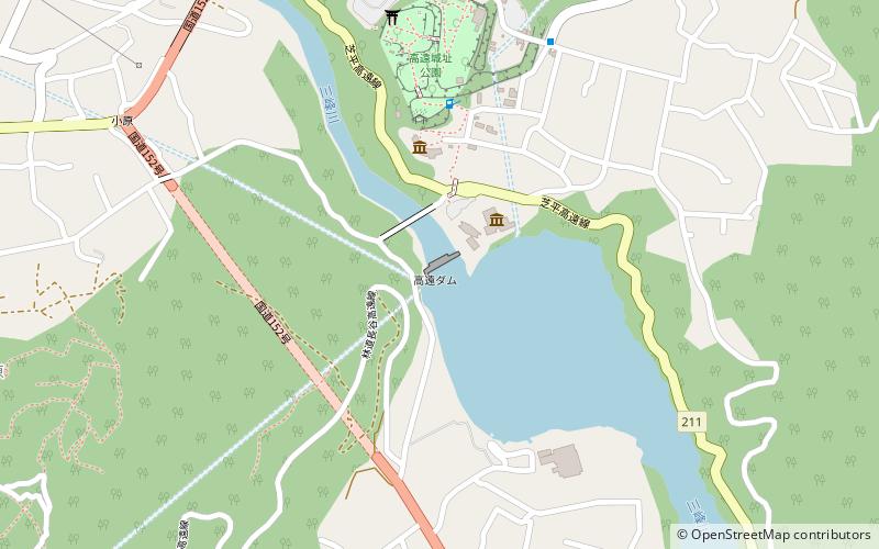 Takato Dam location map