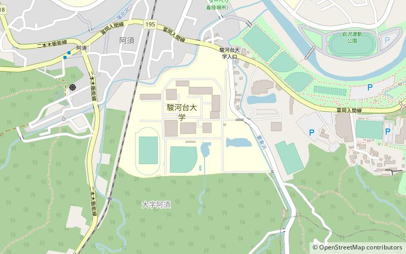 Surugadai University location map