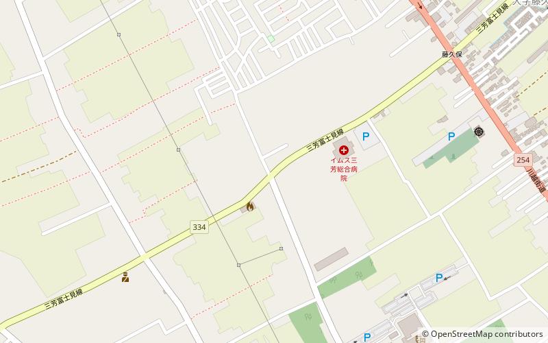 Miyoshi location map