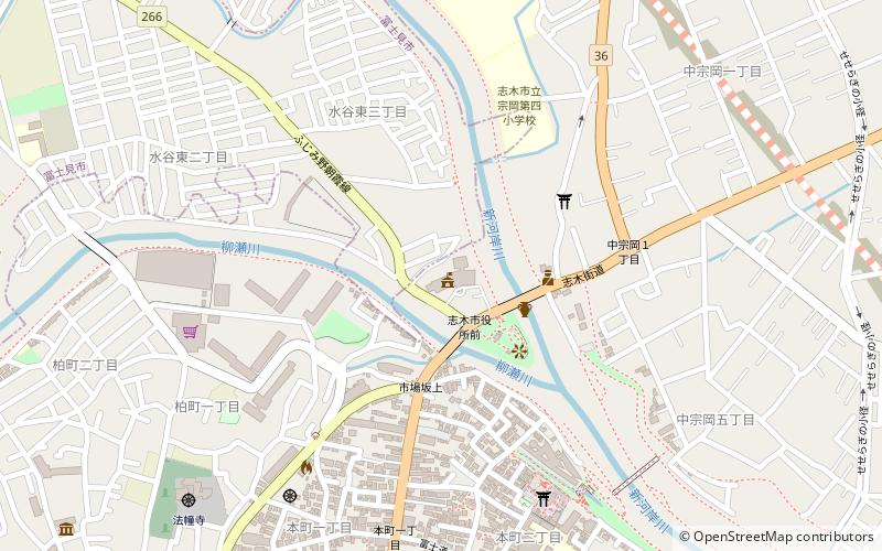 Shiki location map