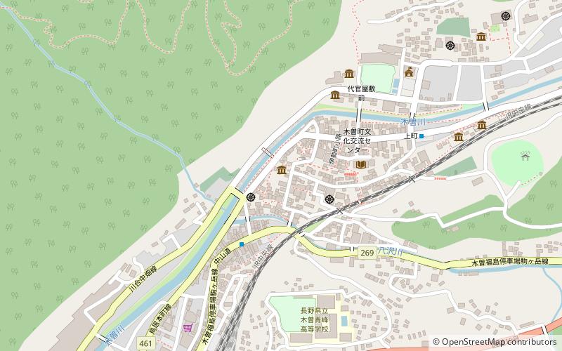 Kiso-machi location map