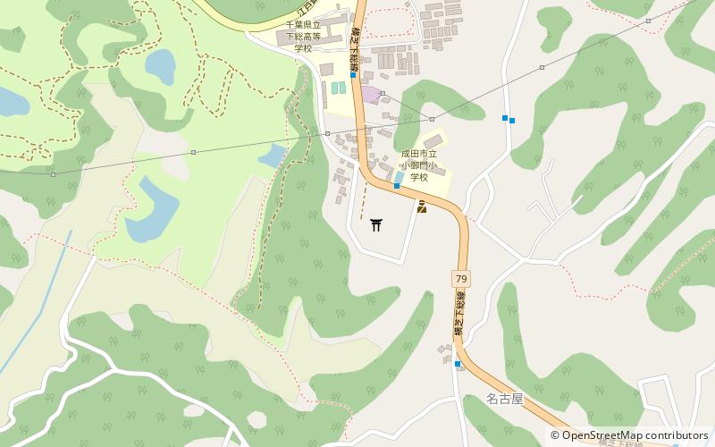 Komikado Shrine location map