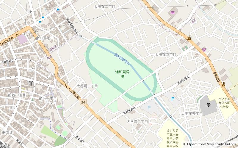 Urawa Racecourse location map