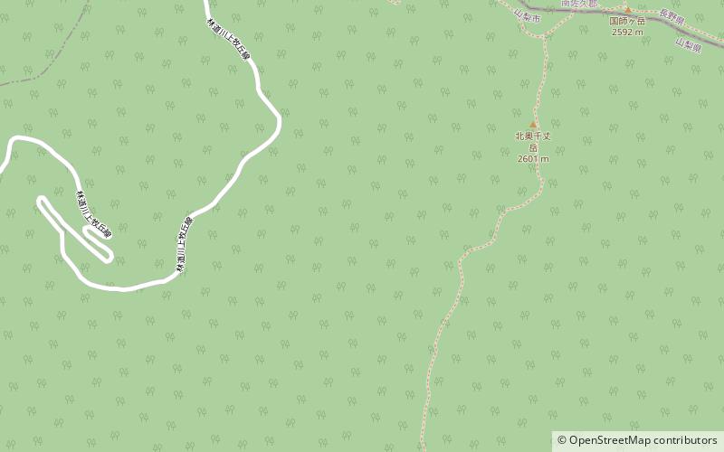 kanto mountains chichibu tama kai nationalpark location map