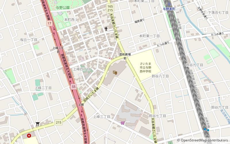 Saitama Arts Theatre location map
