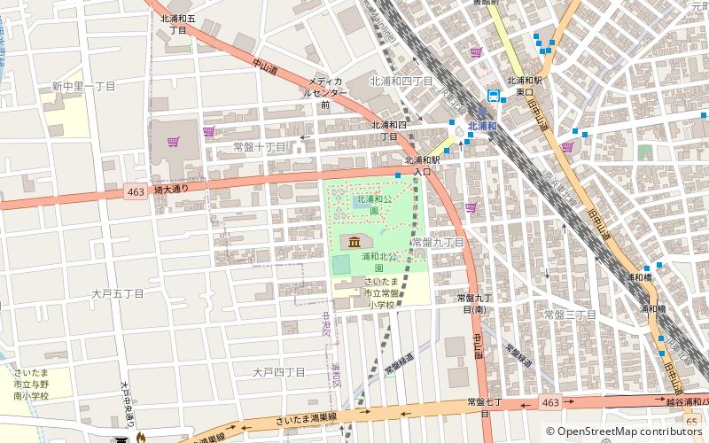 Saitama Museum of Modern Art location map