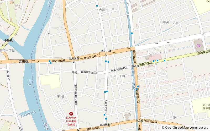 Yoshikawa location map