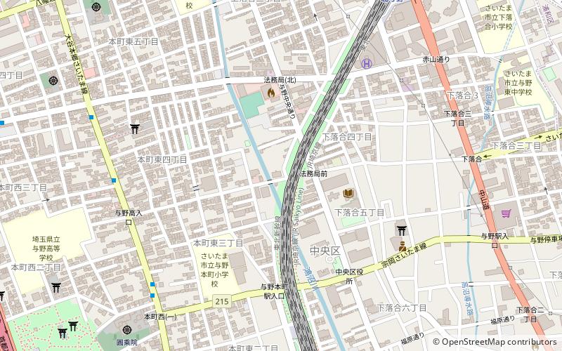 Chūō-ku location map