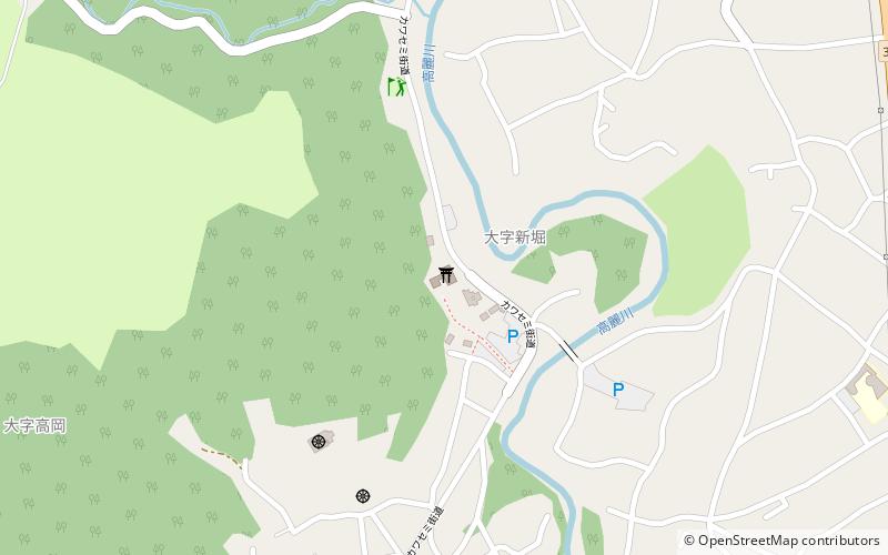 Koma Shrine location map