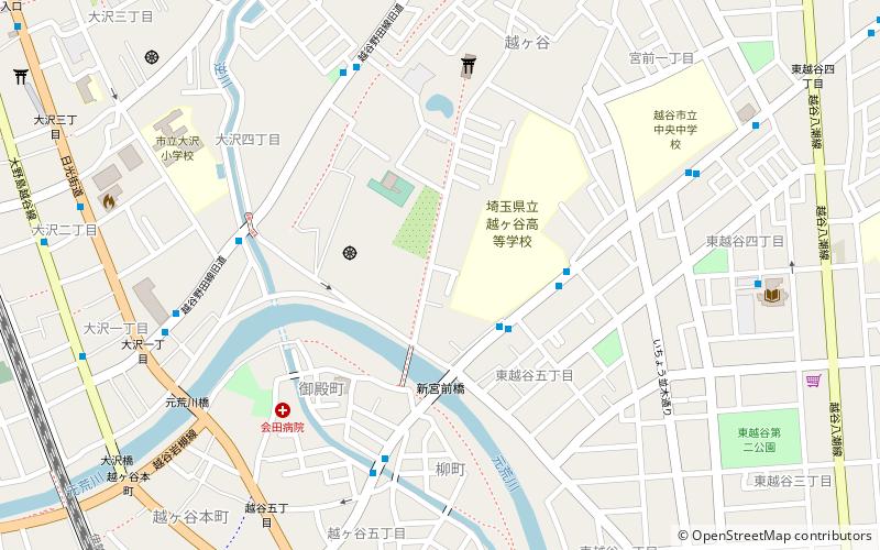Aritaki Arboretum location map