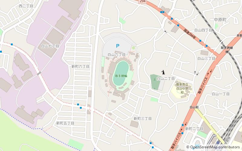 Toride Velodrome location map