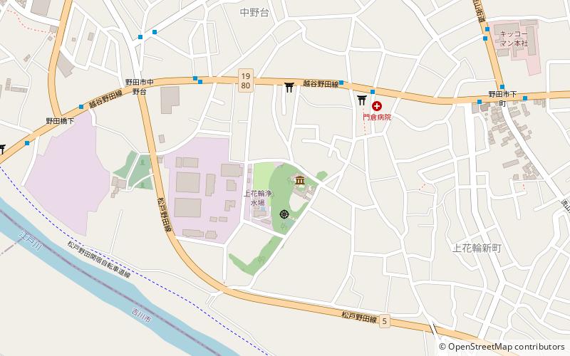 shang hua lun li shi guan noda location map