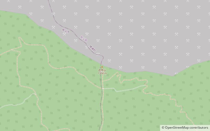 Mont Bukō location map