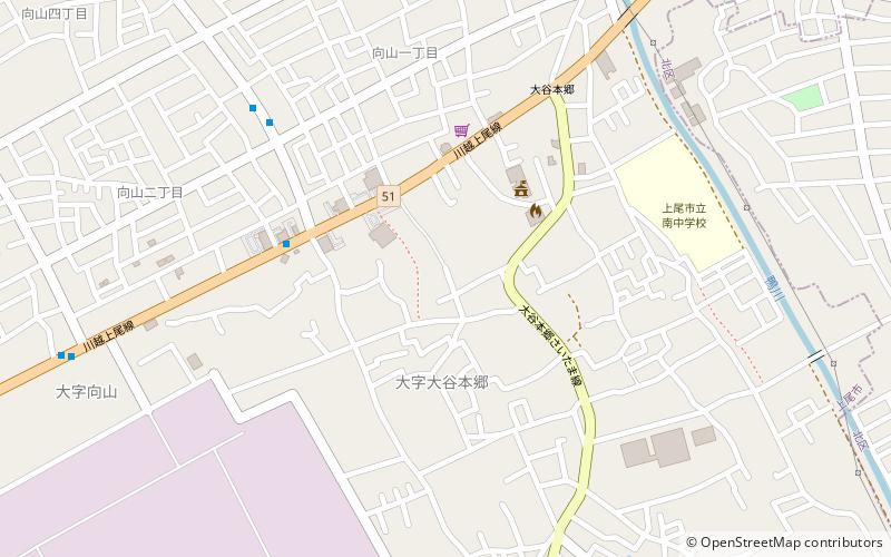 Ageo location map