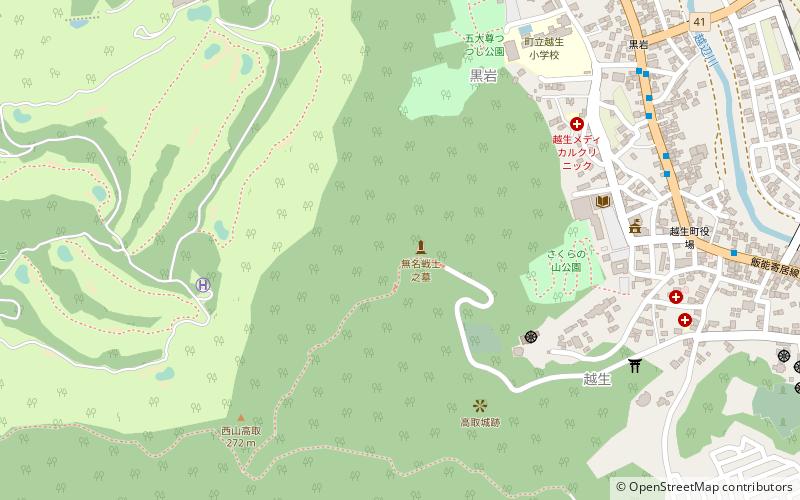 Sekai Mumei Senshi no Haka location map
