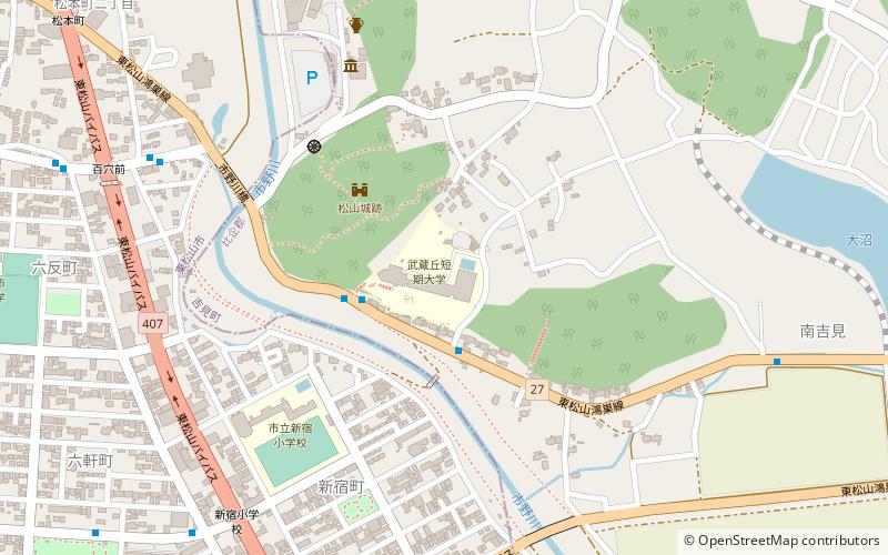 Musashigaoka College location map