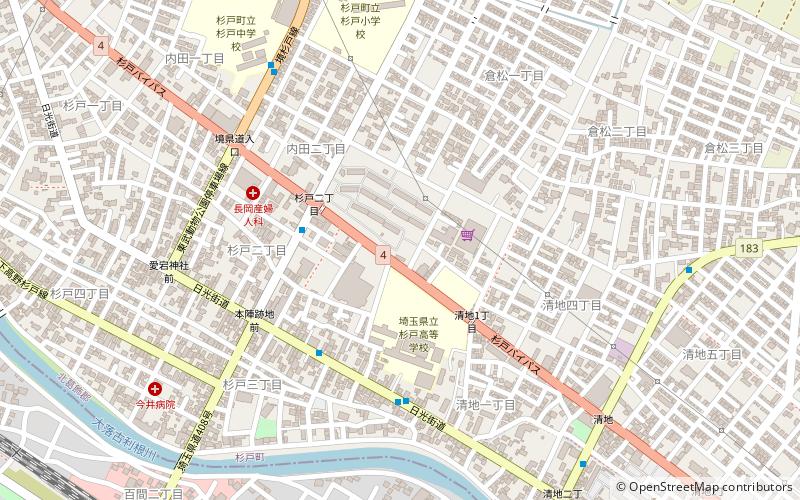 Sugito location map
