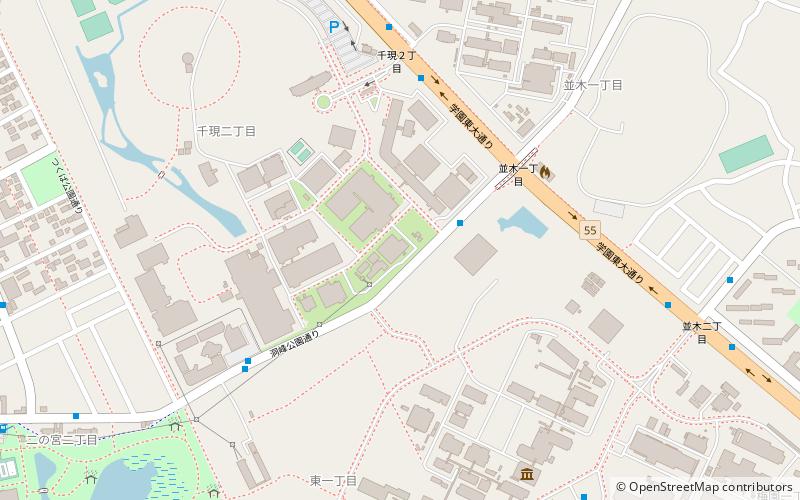 Tsukuba Space Center location map